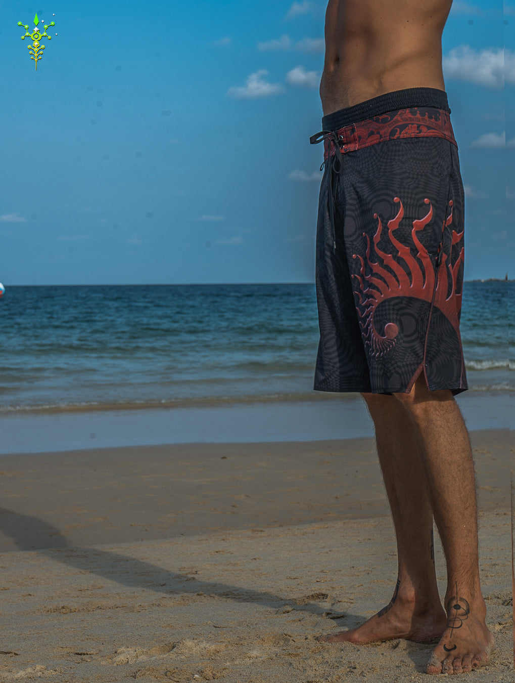 Boardshort Men / Fast Dry - FOSSIL