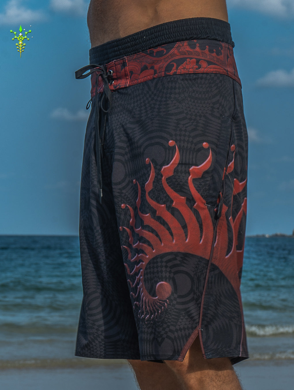 Boardshort Men / Fast Dry - FOSSIL