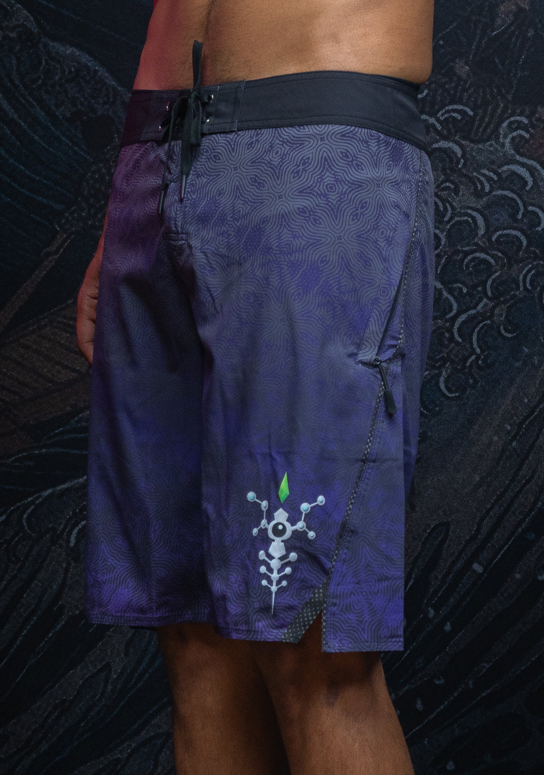 Boardshort Men / Fast Dry - Purple HAZE