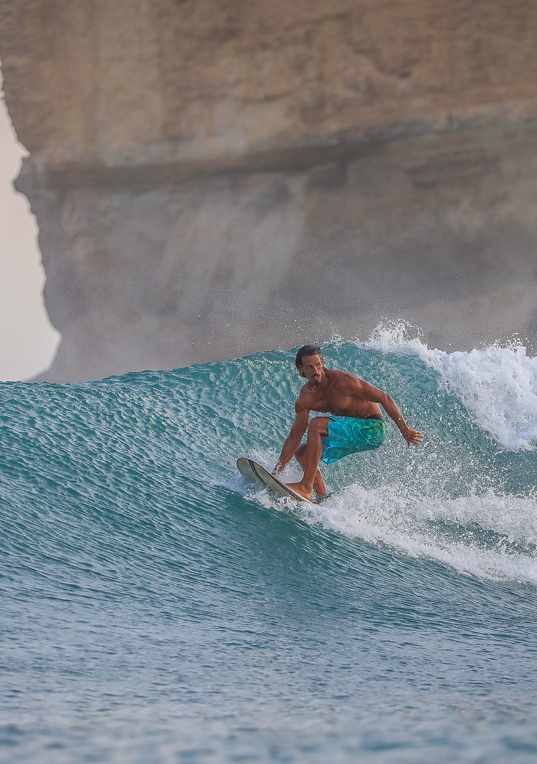 Boardshort Men / Fast Dry - Green KRAKEN