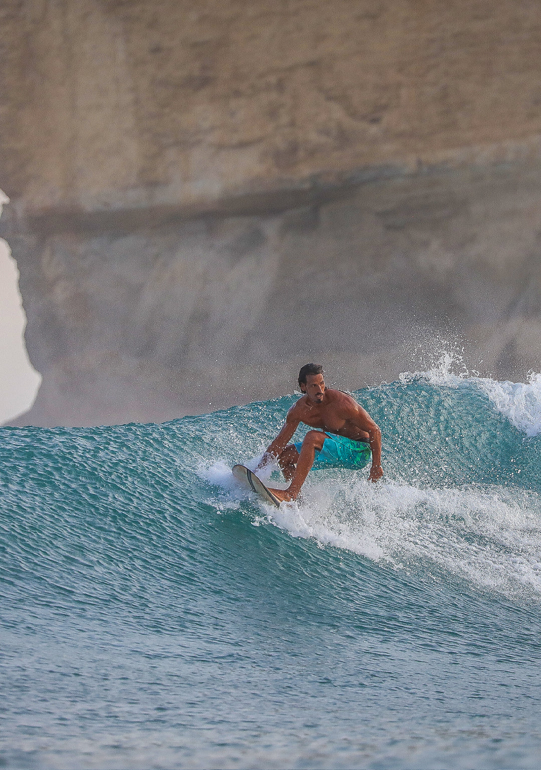 Boardshort Men / Fast Dry - Green KRAKEN