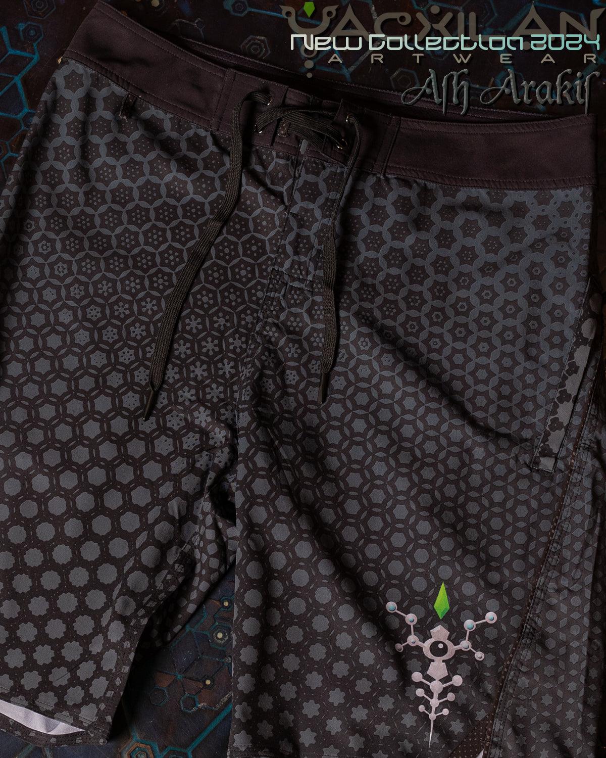 Boardshort Men / Fast Dry - Ash ARAKIS - Yacxilan Artwear