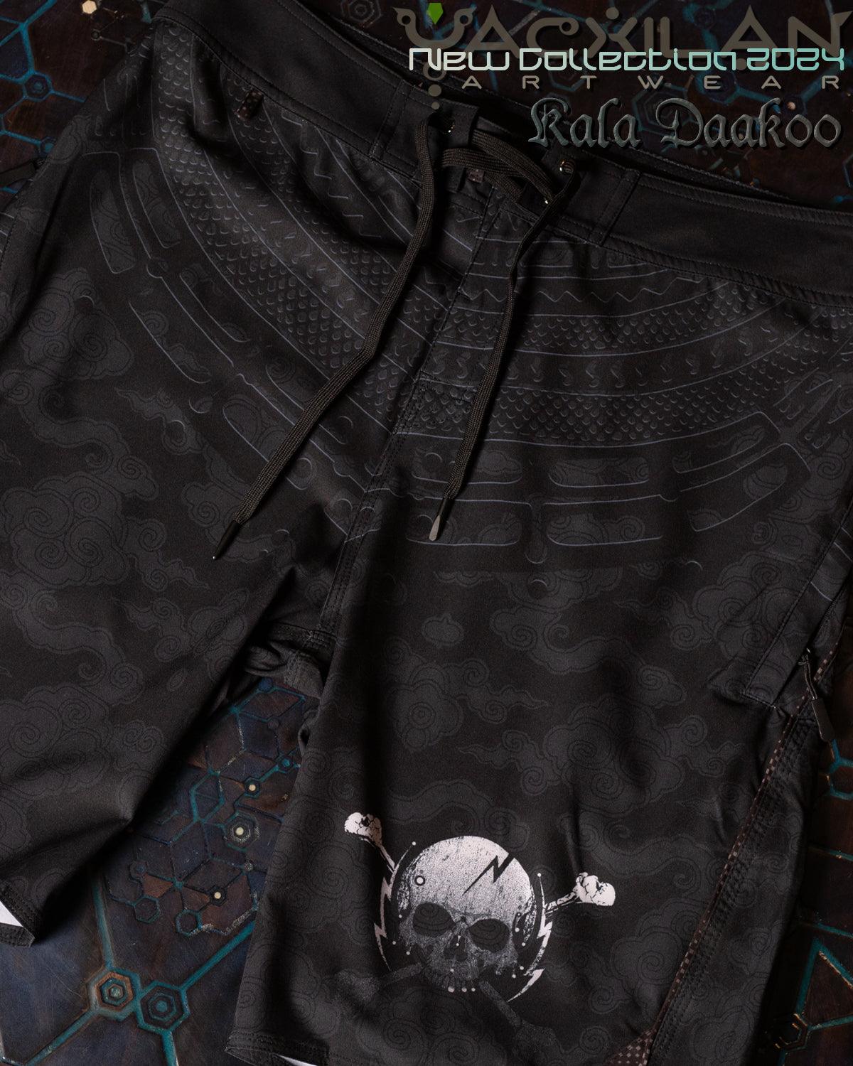 Boardshort Men / Fast Dry - Kala DAAKOO - Yacxilan Artwear