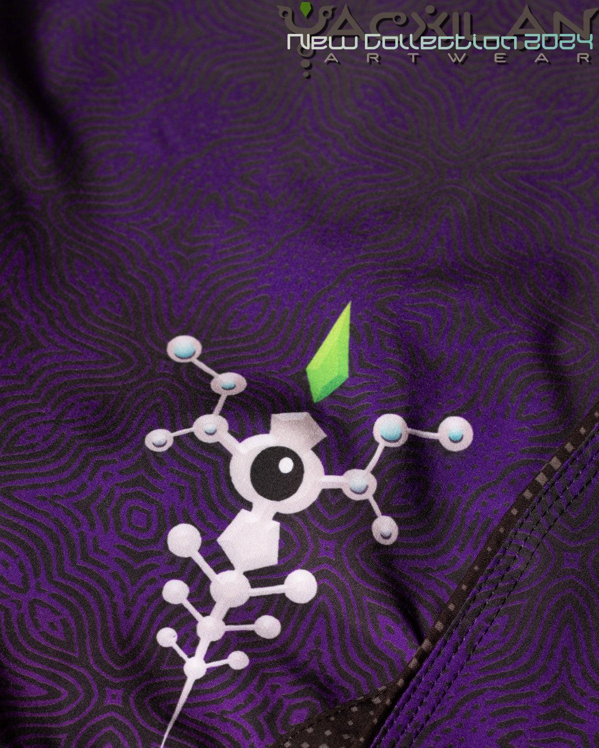 Boardshort Men / Fast Dry - Purple HAZE - Yacxilan Artwear