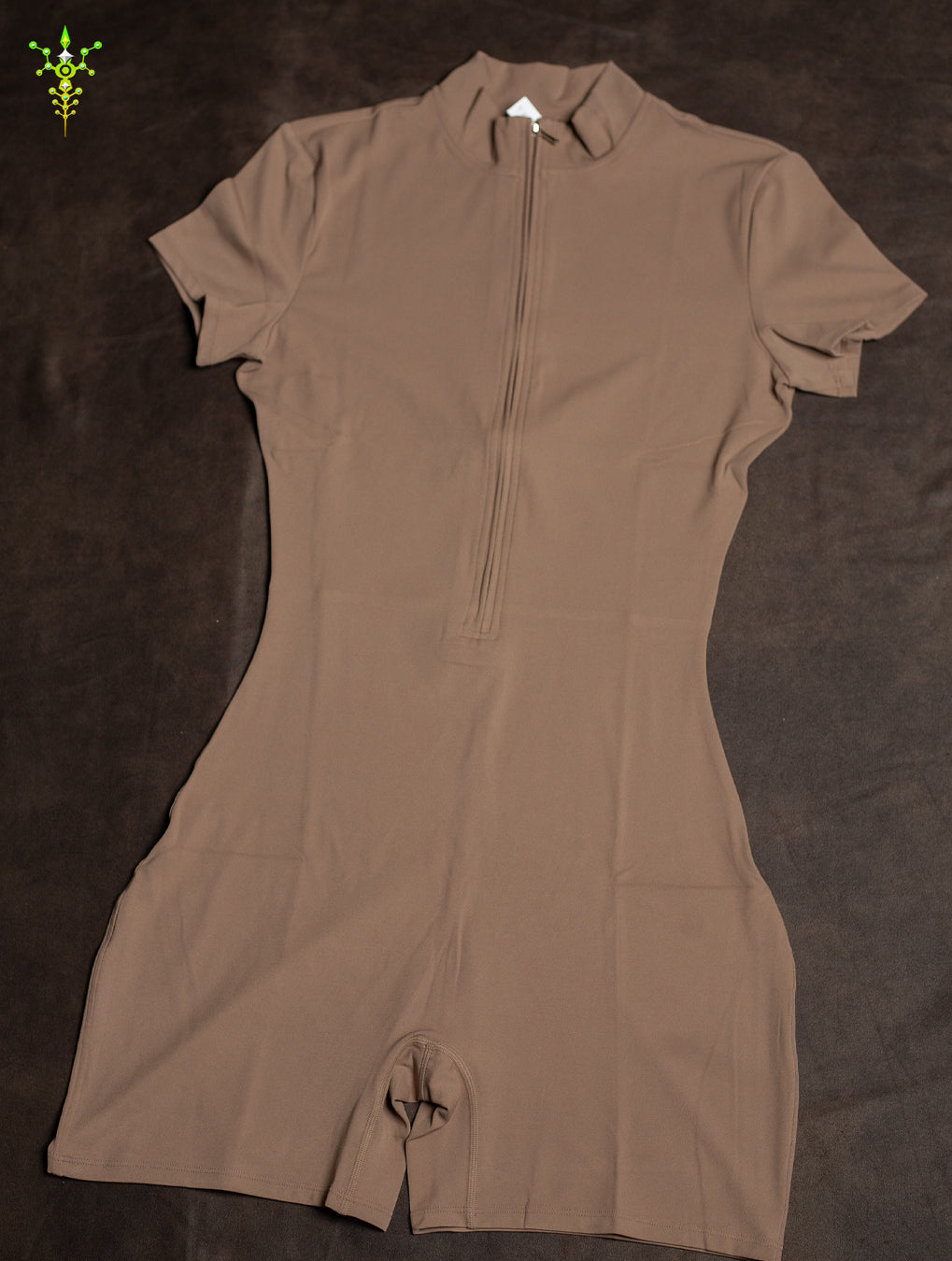Bodysuit Short / Poliamide - LATTE