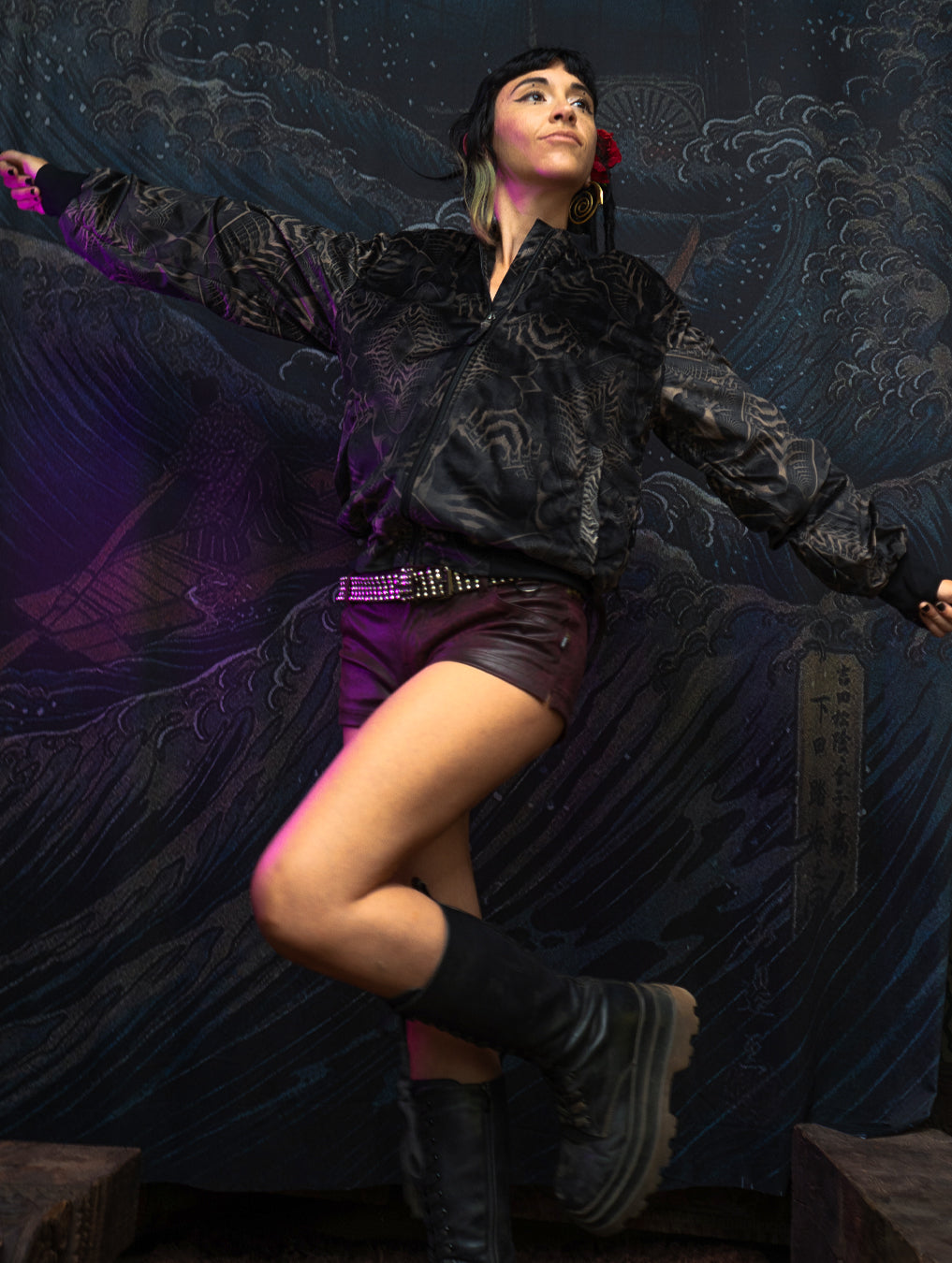 Bomber / Unisex Velvet Fawn - SANDOKAN