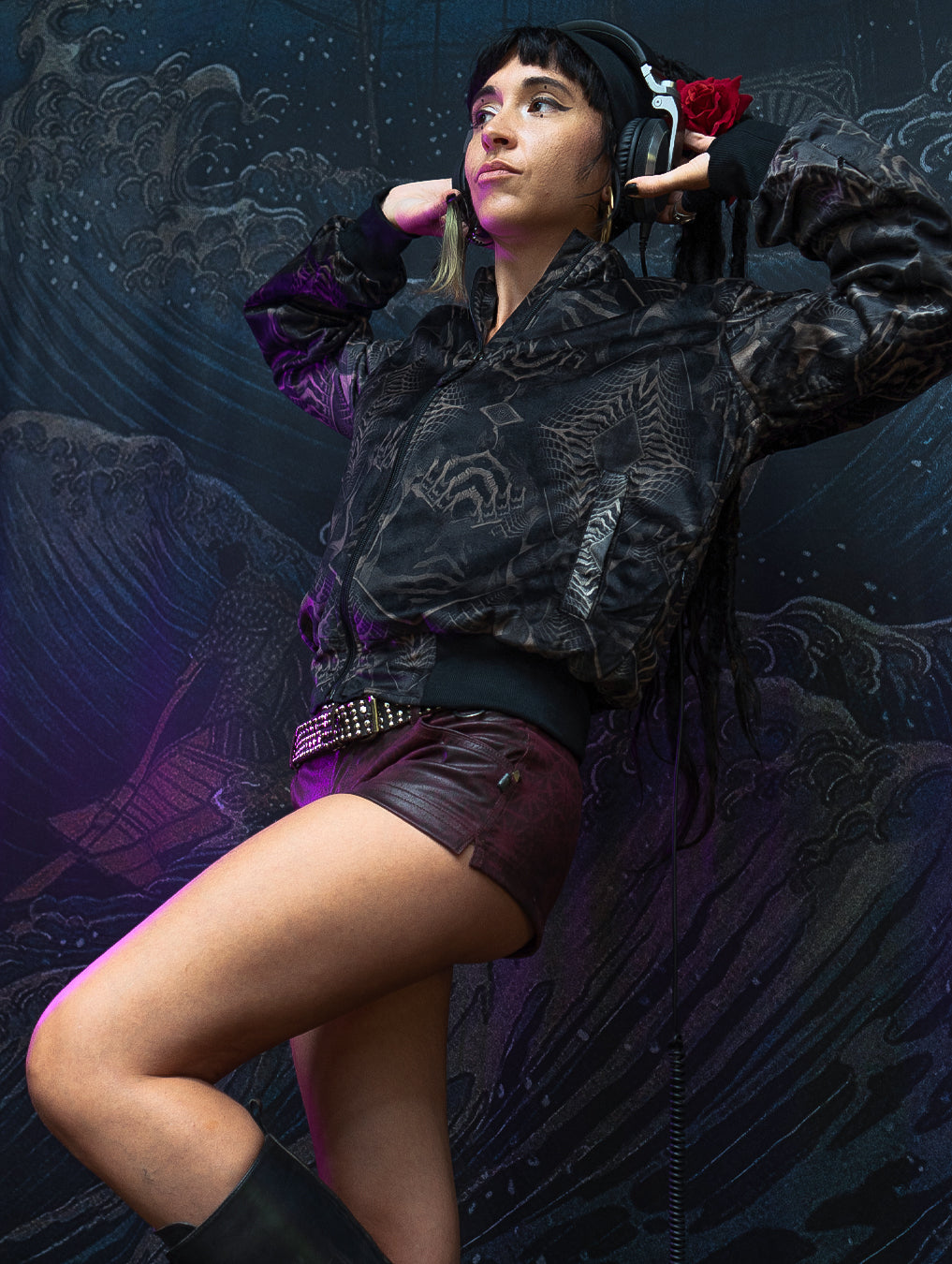 Bomber / Unisex Velvet Fawn - SANDOKAN