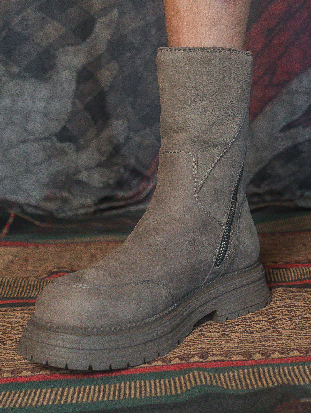 Bootz  Woman / Leather - Desert Earth FOSSIL