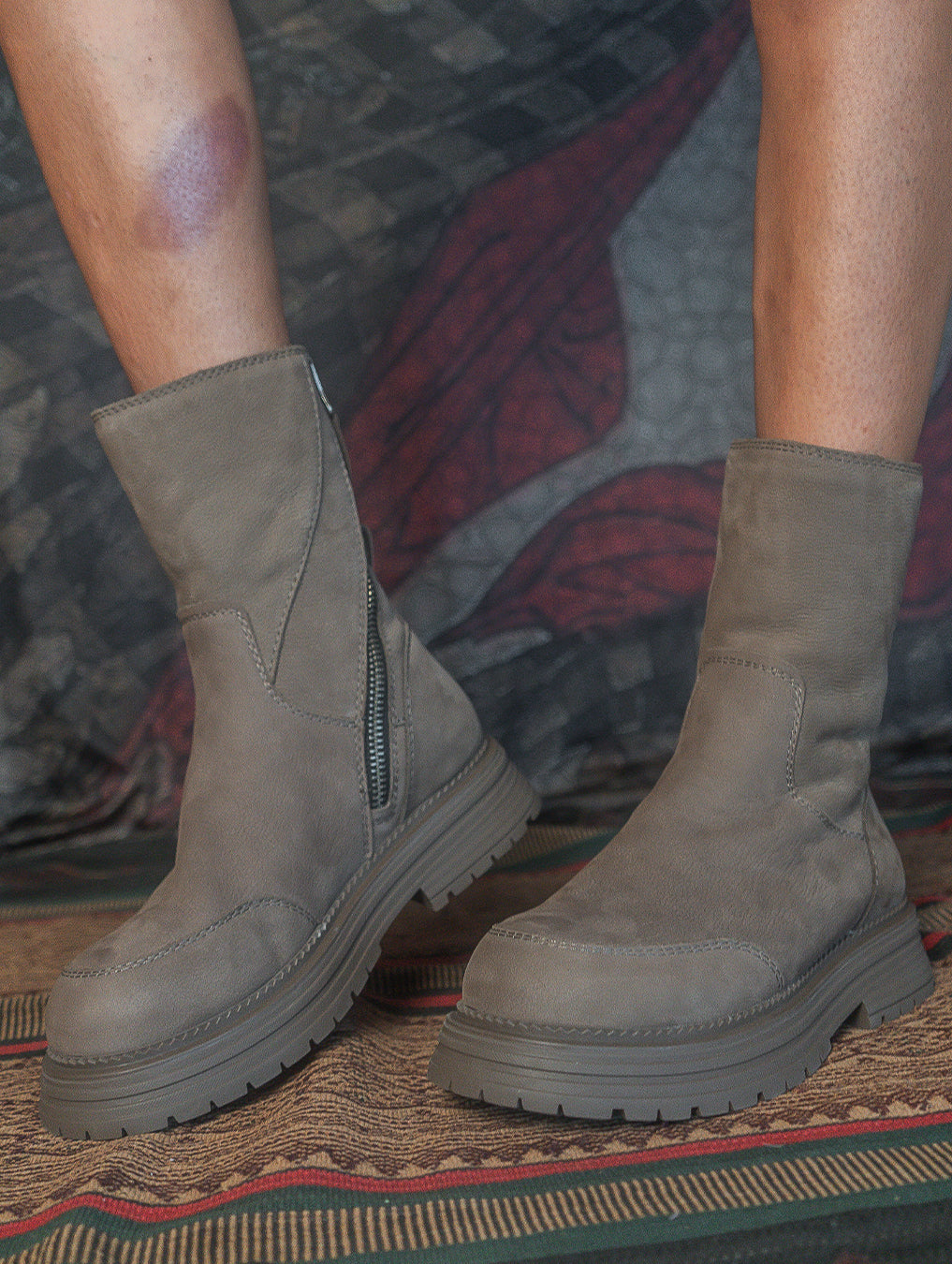 Bootz  Woman / Leather - Desert Earth FOSSIL