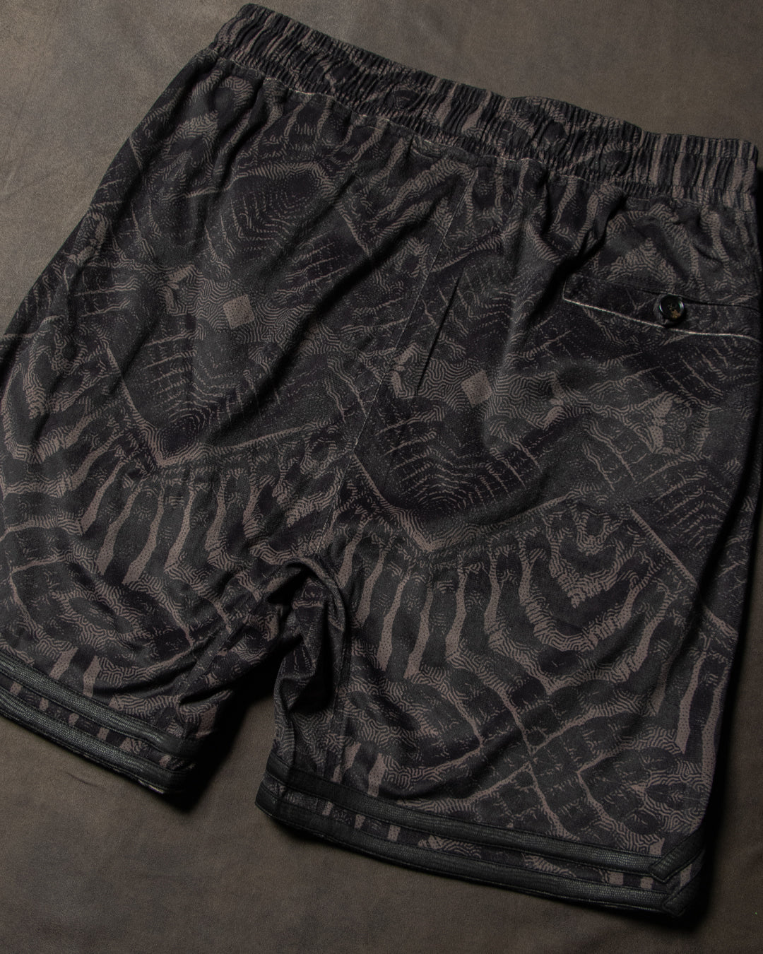 Bossking Shorts Black Mountains / Velvet Fawn - SANDOKAN LAVA