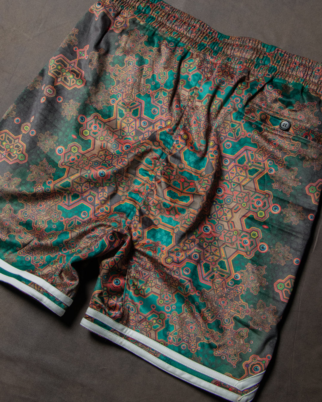 Bossking Shorts White Mountains / Velvet Fawn - ATLANTHEON