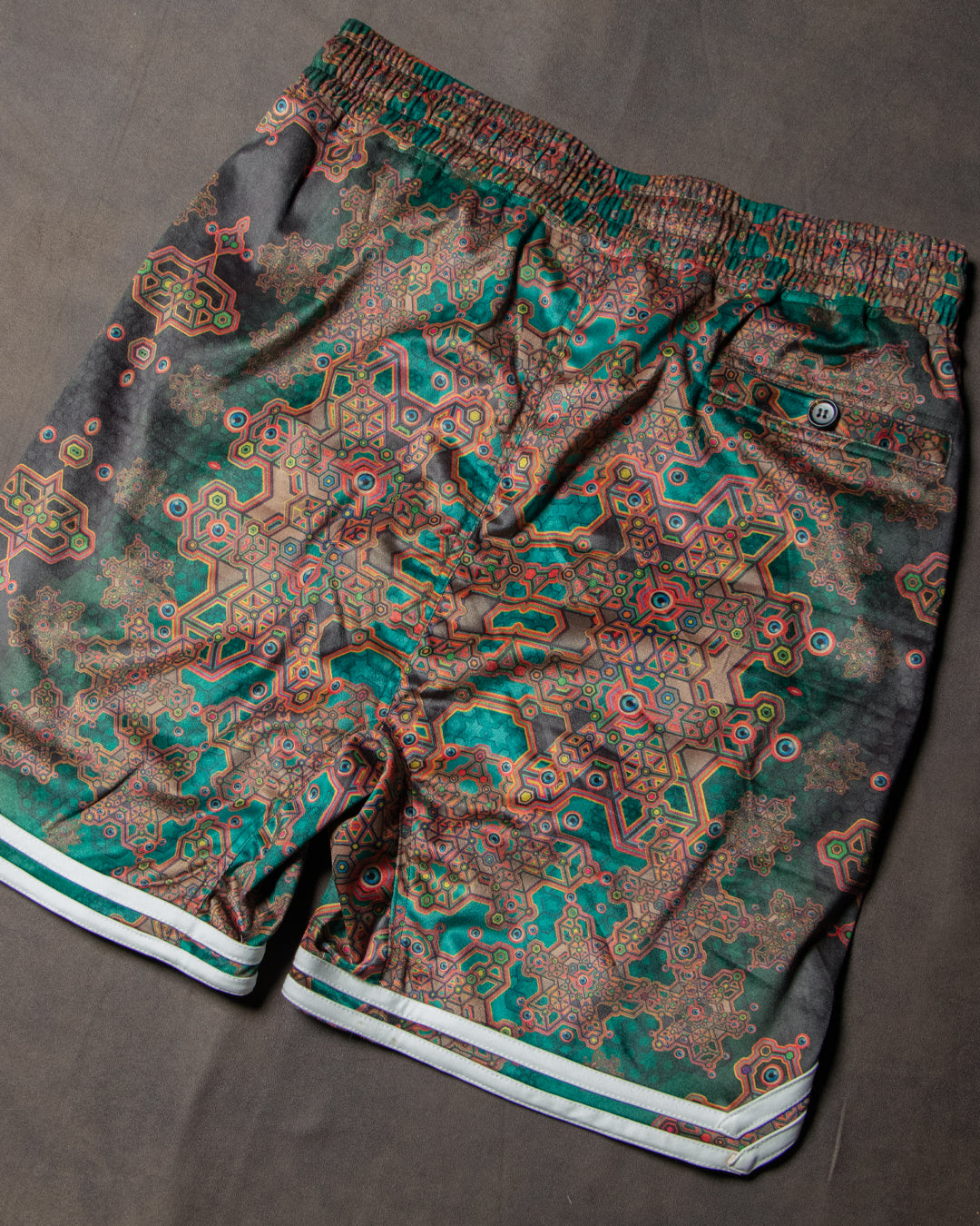 Bossking Shorts White Mountains / Velvet Fawn - ATLANTHEON