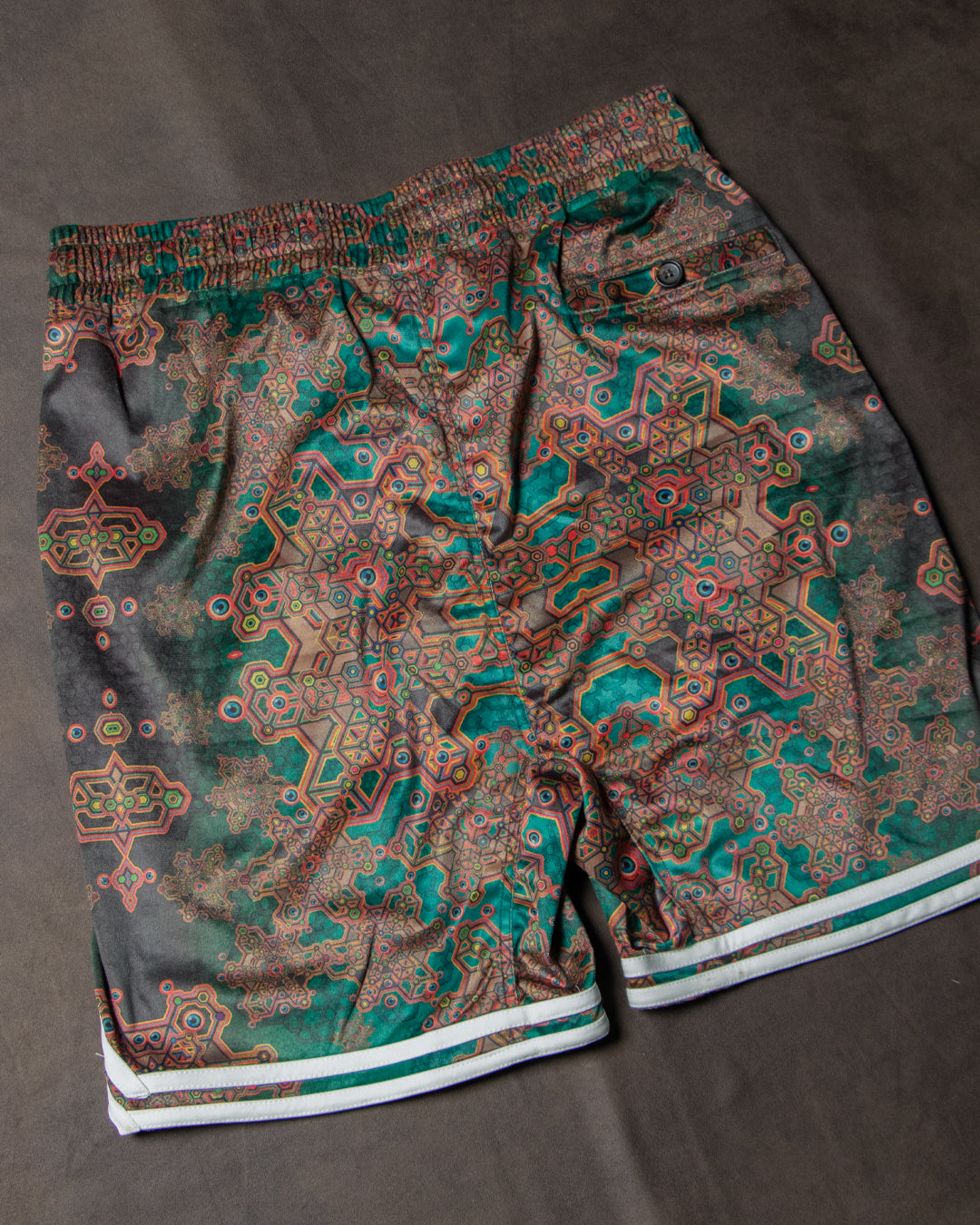 Bossking Shorts White Mountains / Velvet Fawn - ATLANTHEON