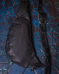 Botta Bag / Fake Leather - BLACK STINGRAY Hook - Yacxilan Artwear