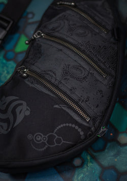 Botta Bag / Cotton Printed Black - BUFO