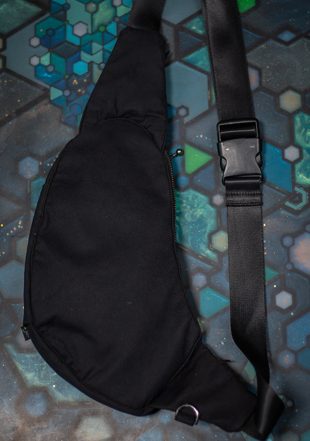 Botta Bag / Cotton Printed Clip - Black BUFO