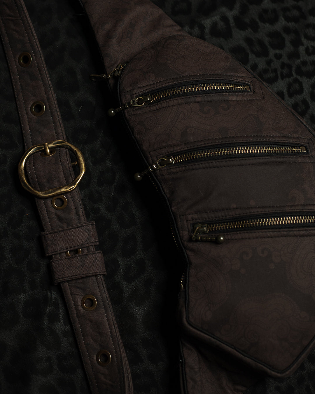 Botta Bag / Cotton - MAYAN CODEX Brown