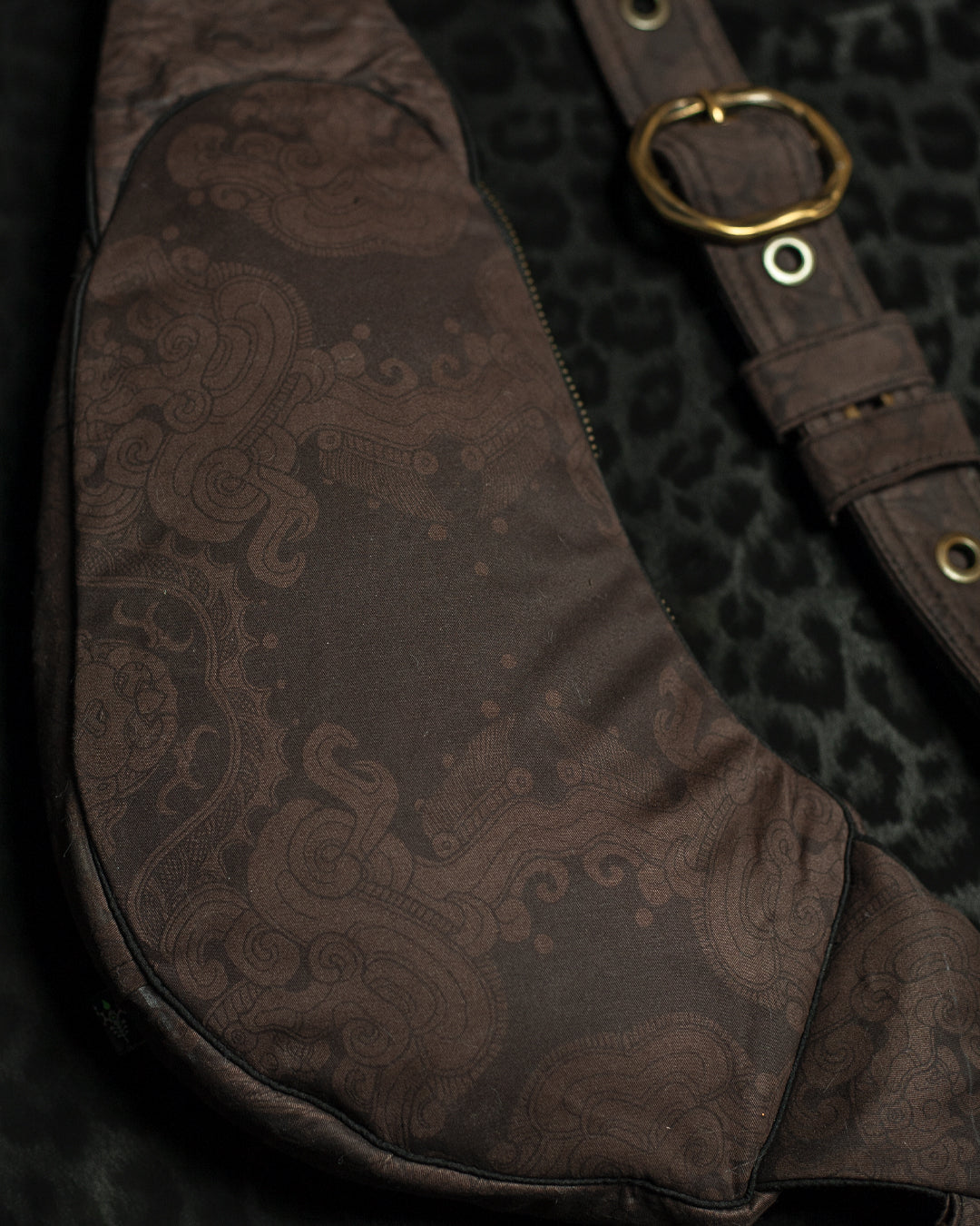 Botta Bag / Cotton Buckle - MAYAN CODEX Brown
