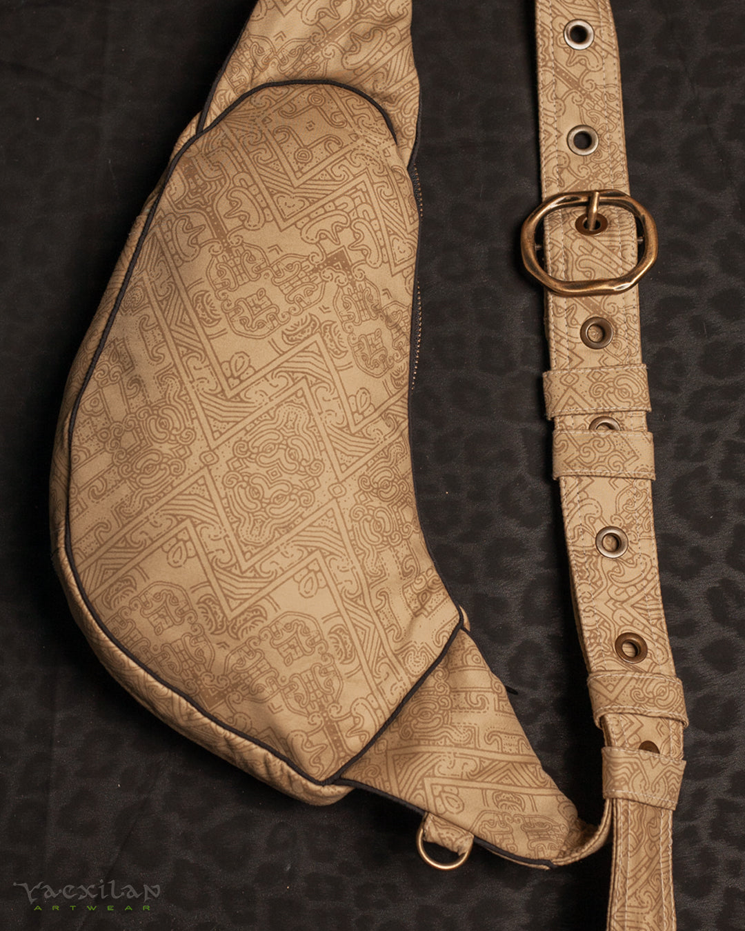Botta Bag / Cotton Printed Buckle - Sand MAYAZ