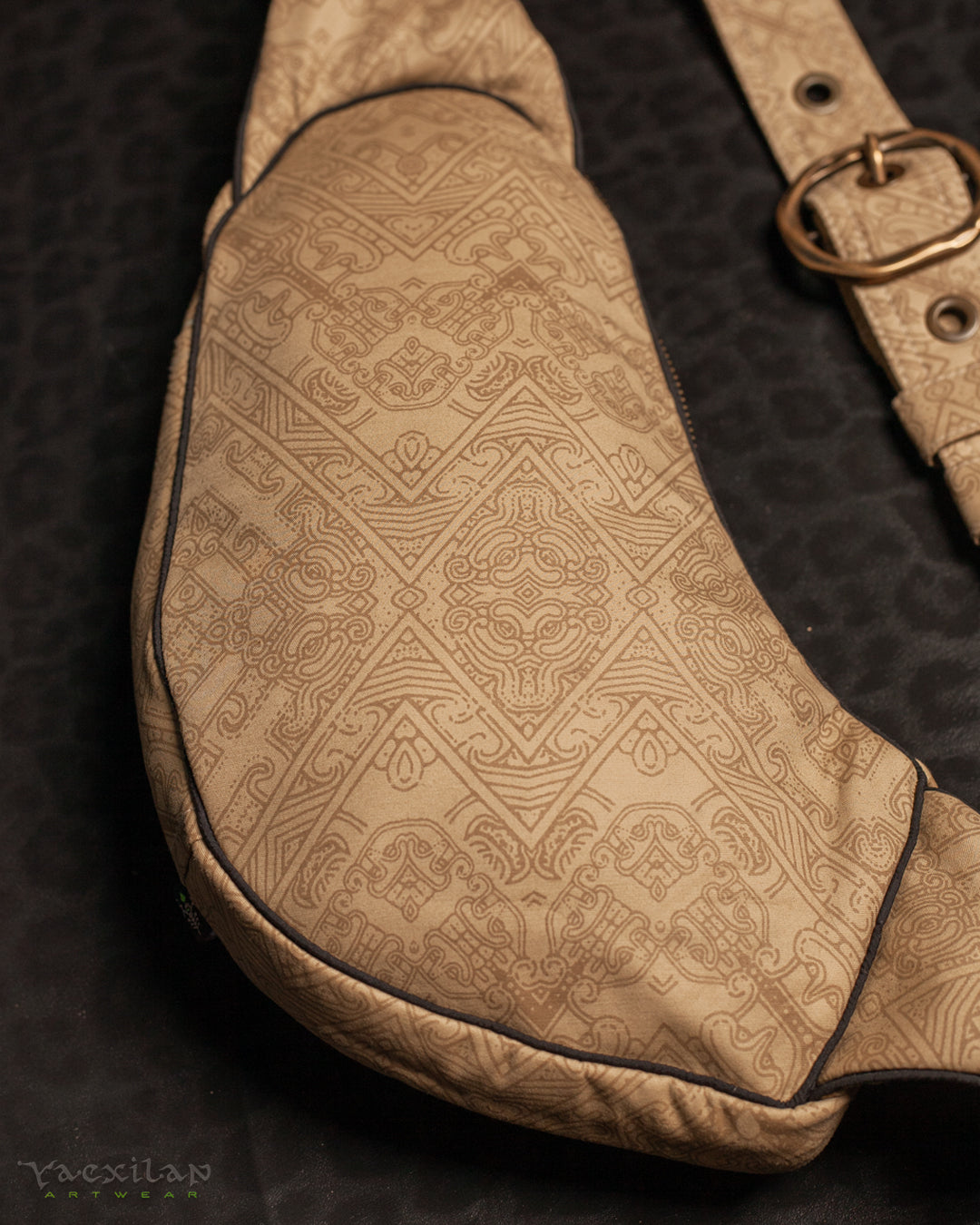 Botta Bag / Cotton Printed Buckle - Sand MAYAZ