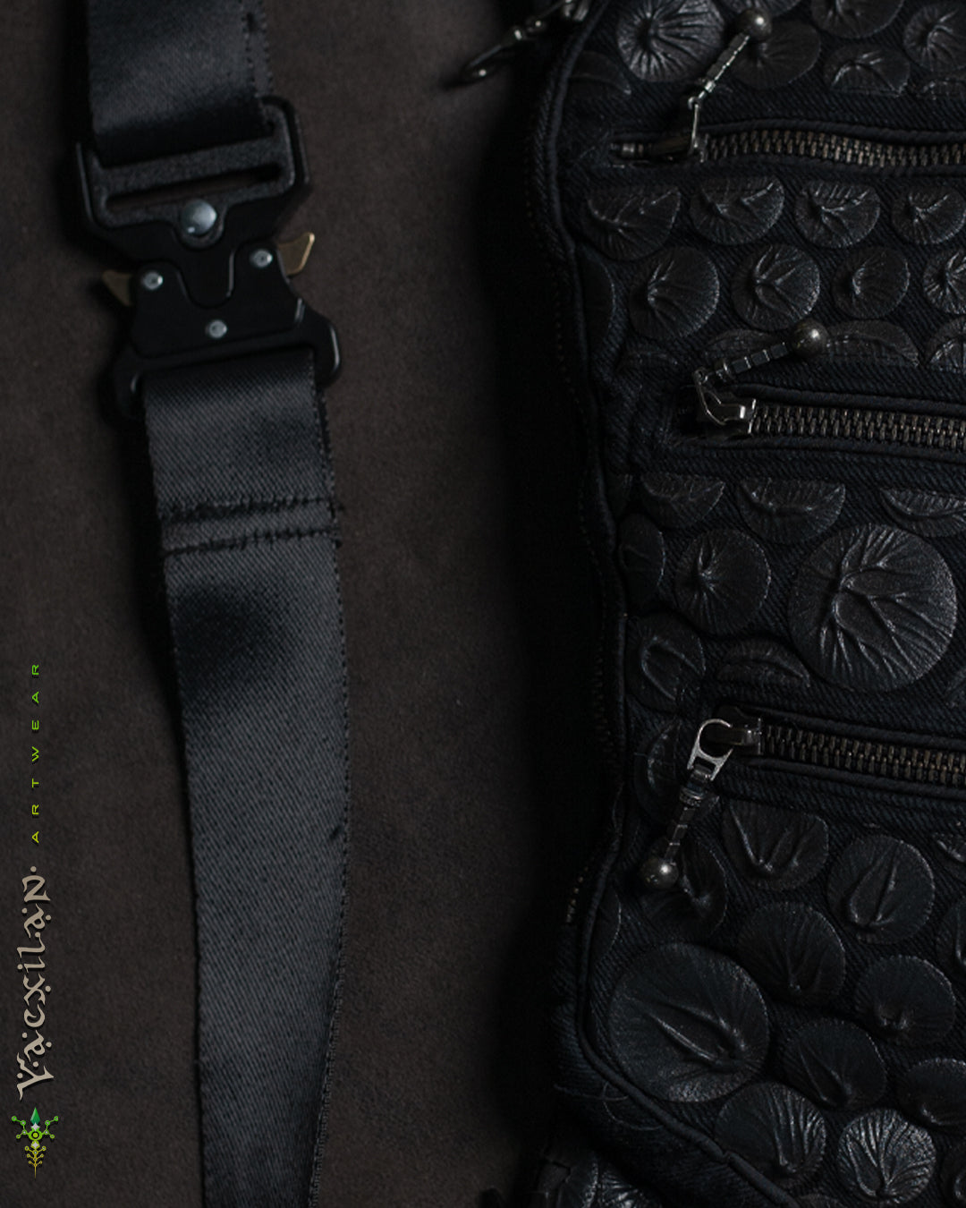 Botta Bag / Denim Rubber Parachute Buckle - BLAK CROC
