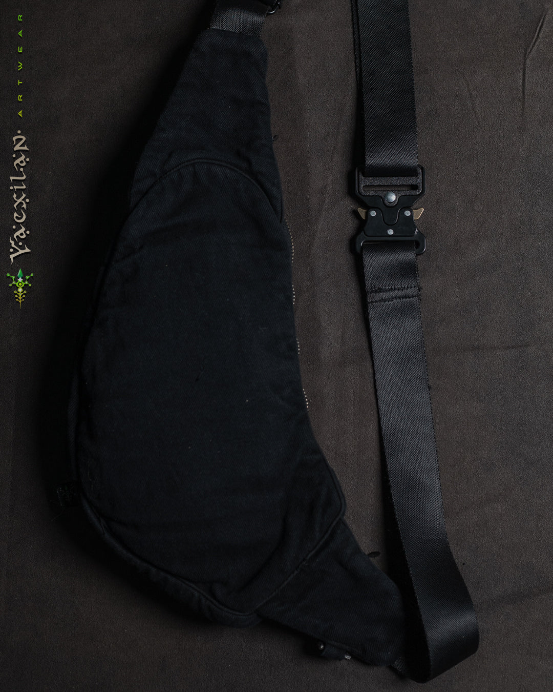 Botta Bag / Denim Rubber Parachute Buckle - BLAK CROC