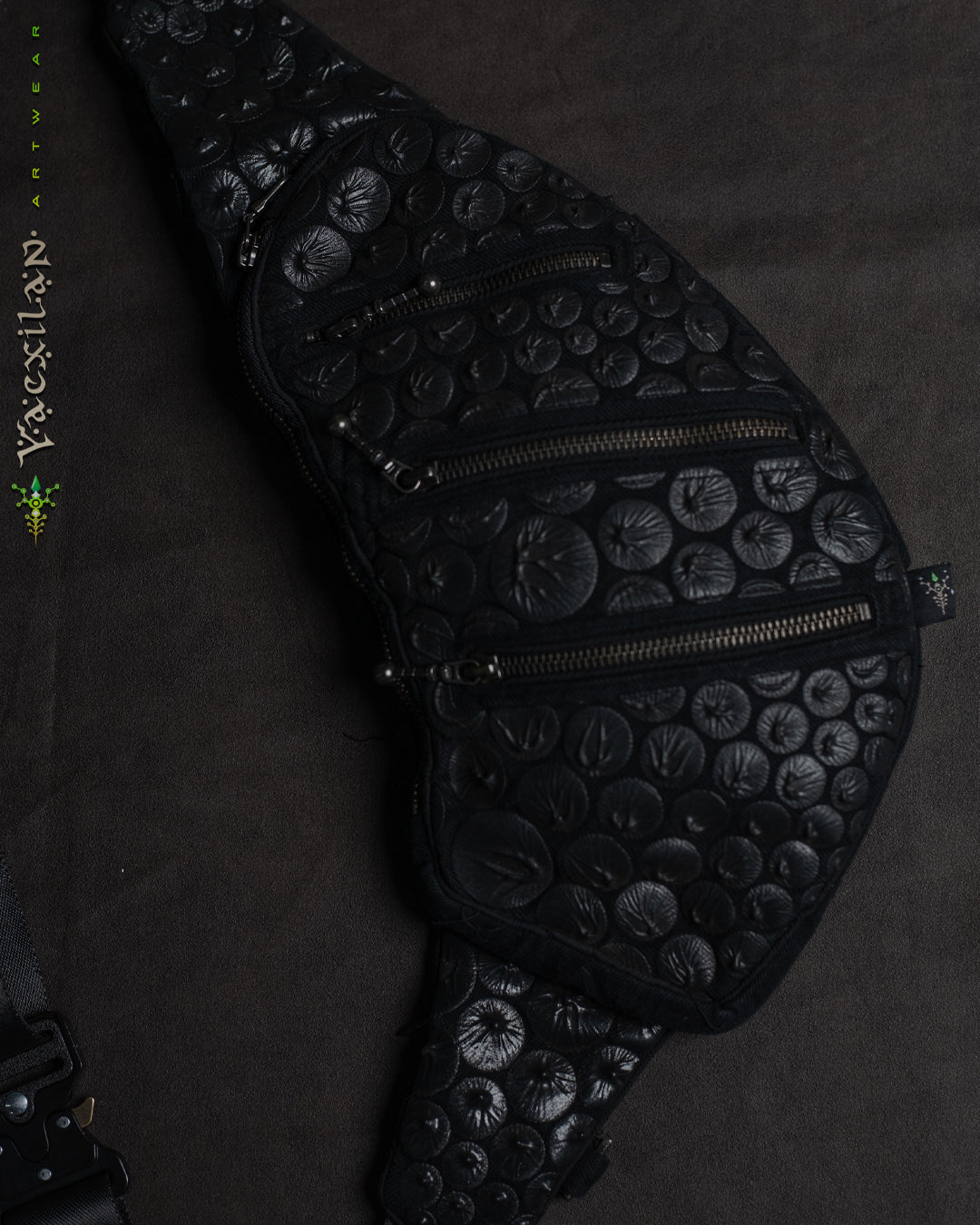 Botta Bag / Denim Rubber Parachute Buckle - BLAK CROC