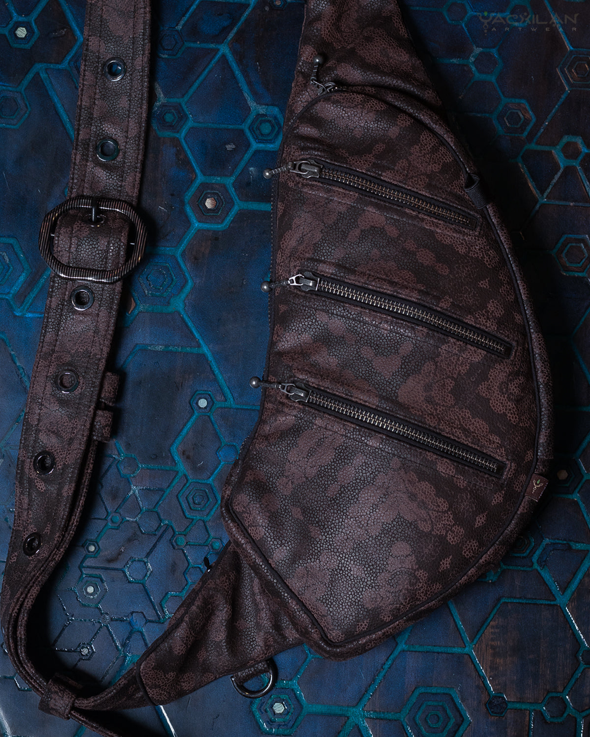 Botta Bag / Fake Leather - MAORIBONES Yacxilan Artwear