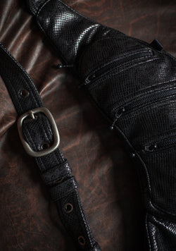 Botta Bag / Fake Leather Buckle - BLAK MAMBA