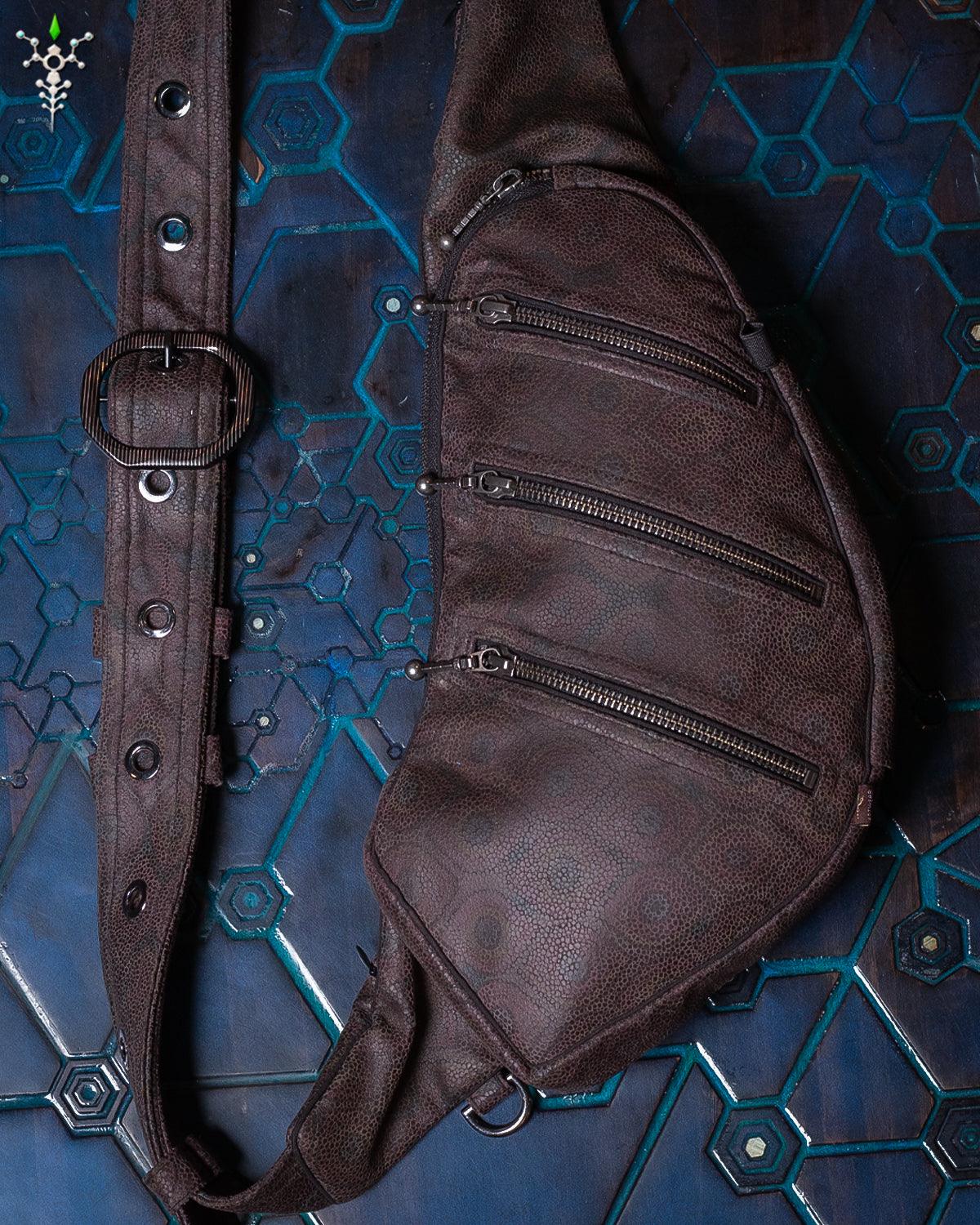 Botta Bag / Fake Leather - Dark EYEKANDY - Yacxilan Artwear