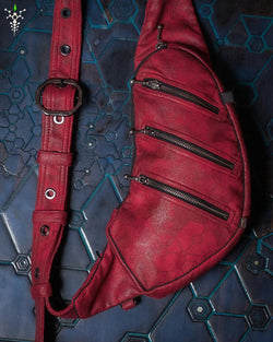 Botta Bag / Fake Leather - Scarlett SHAMANKA - Yacxilan Artwear