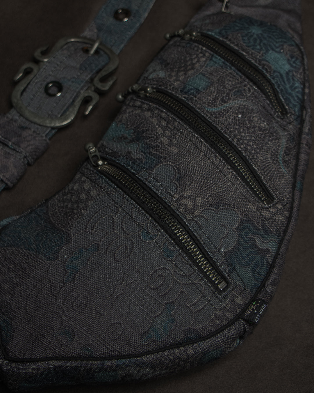 Botta Bag /  Linen Wateresistant Pirate Buckle - DRAGONS