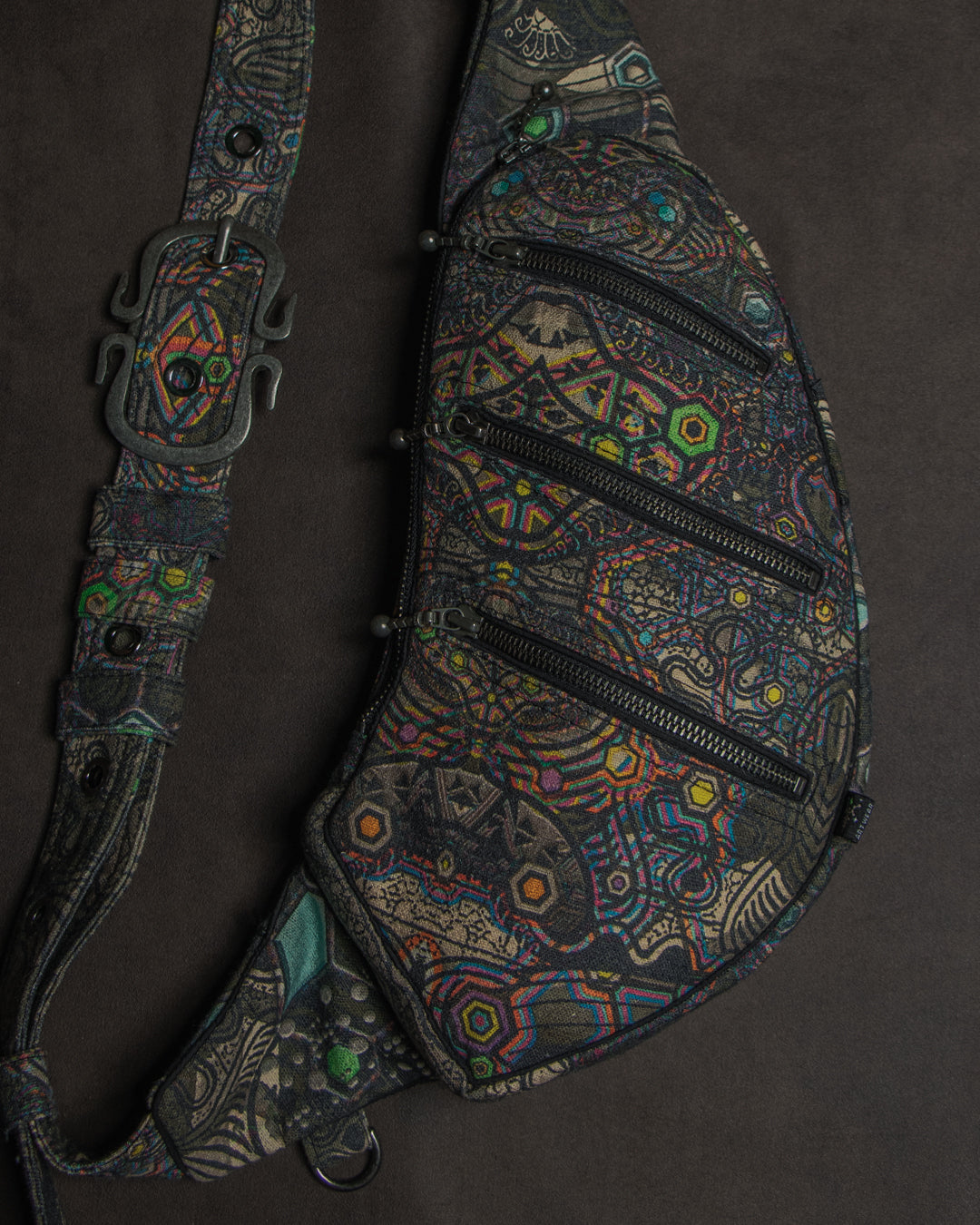 Botta Bag /  Linen Wateresistant Pirate Buckle - PSYGALAK