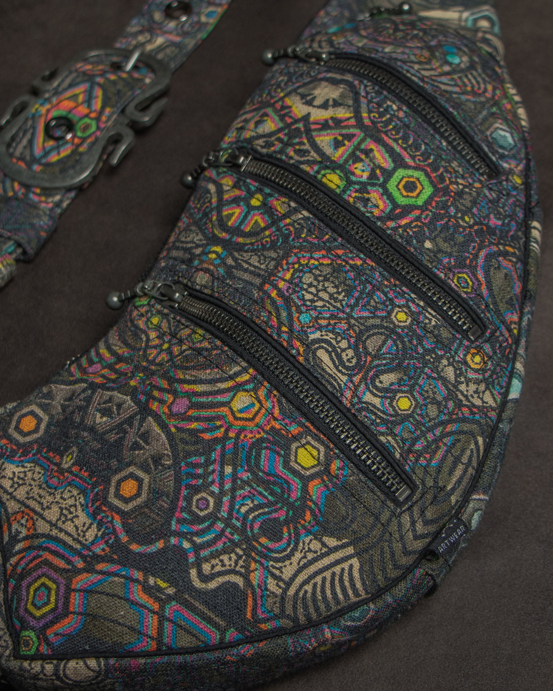 Botta Bag /  Linen Wateresistant Pirate Buckle - PSYGALAK