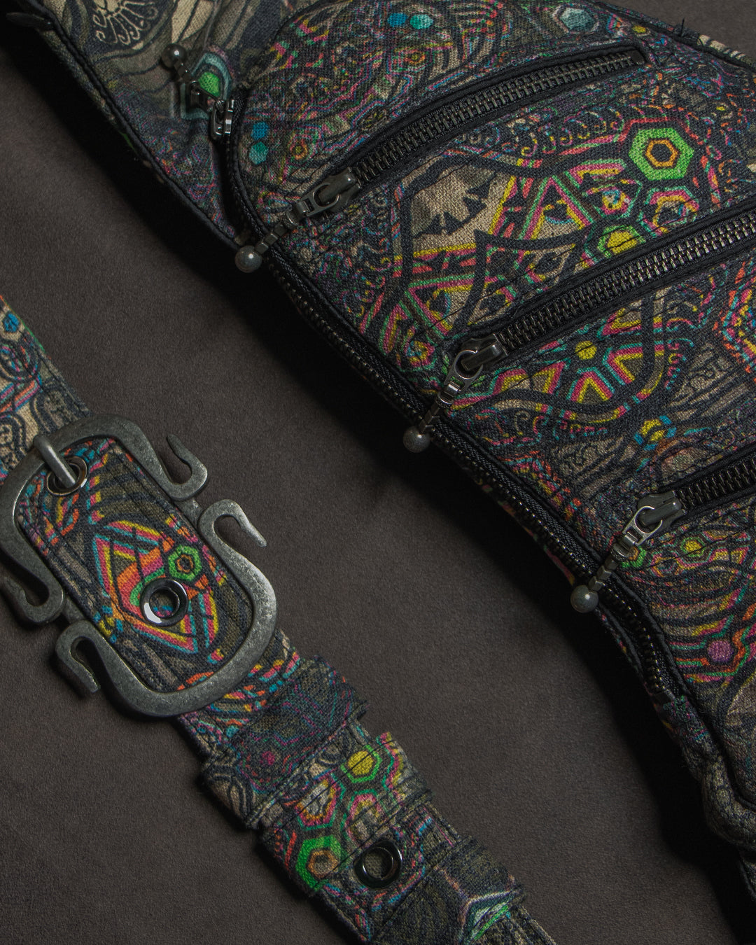 Botta Bag /  Linen Wateresistant Pirate Buckle - PSYGALAK