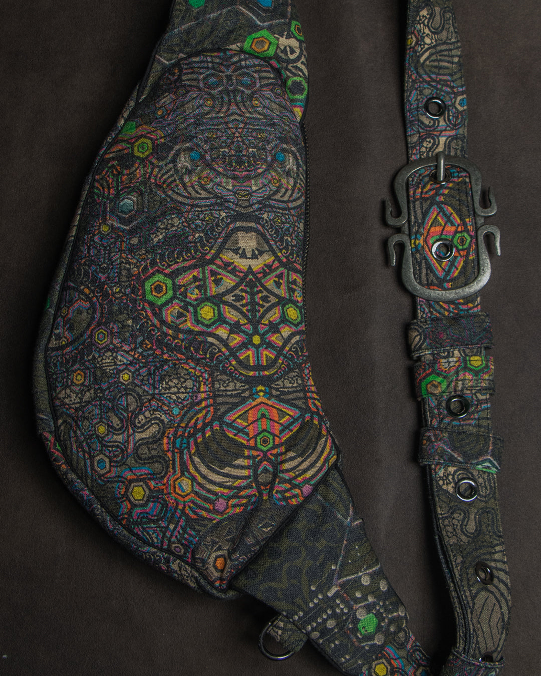 Botta Bag /  Linen Wateresistant Pirate Buckle - PSYGALAK
