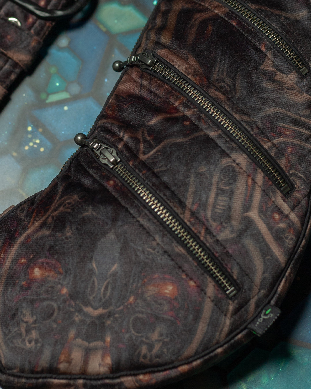 Botta Bag / Velvet Fawn Buckle - SKULLOHOLICS