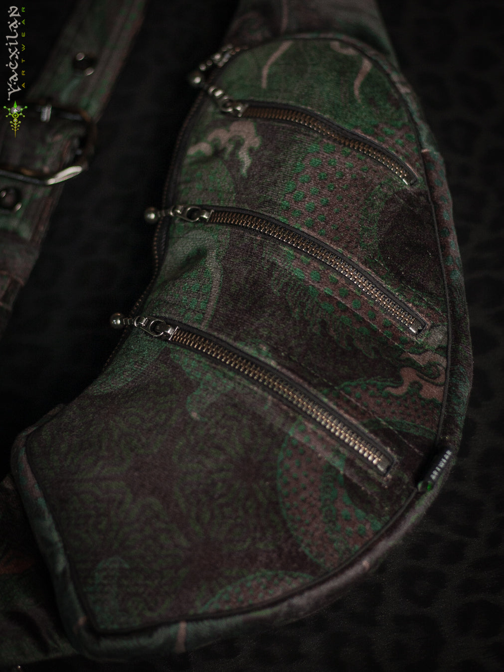 Botta Bag / Velvet Fawn Buckle - MOSS DRAGONS