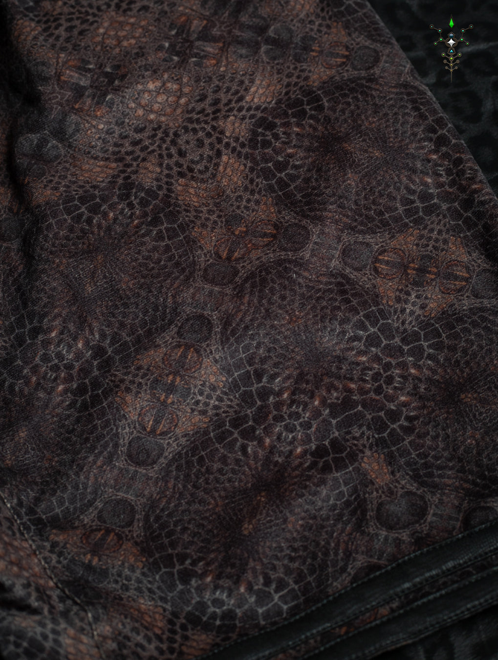 Boxing Shorts Black Mountains / Velvet Fawn - GATOR
