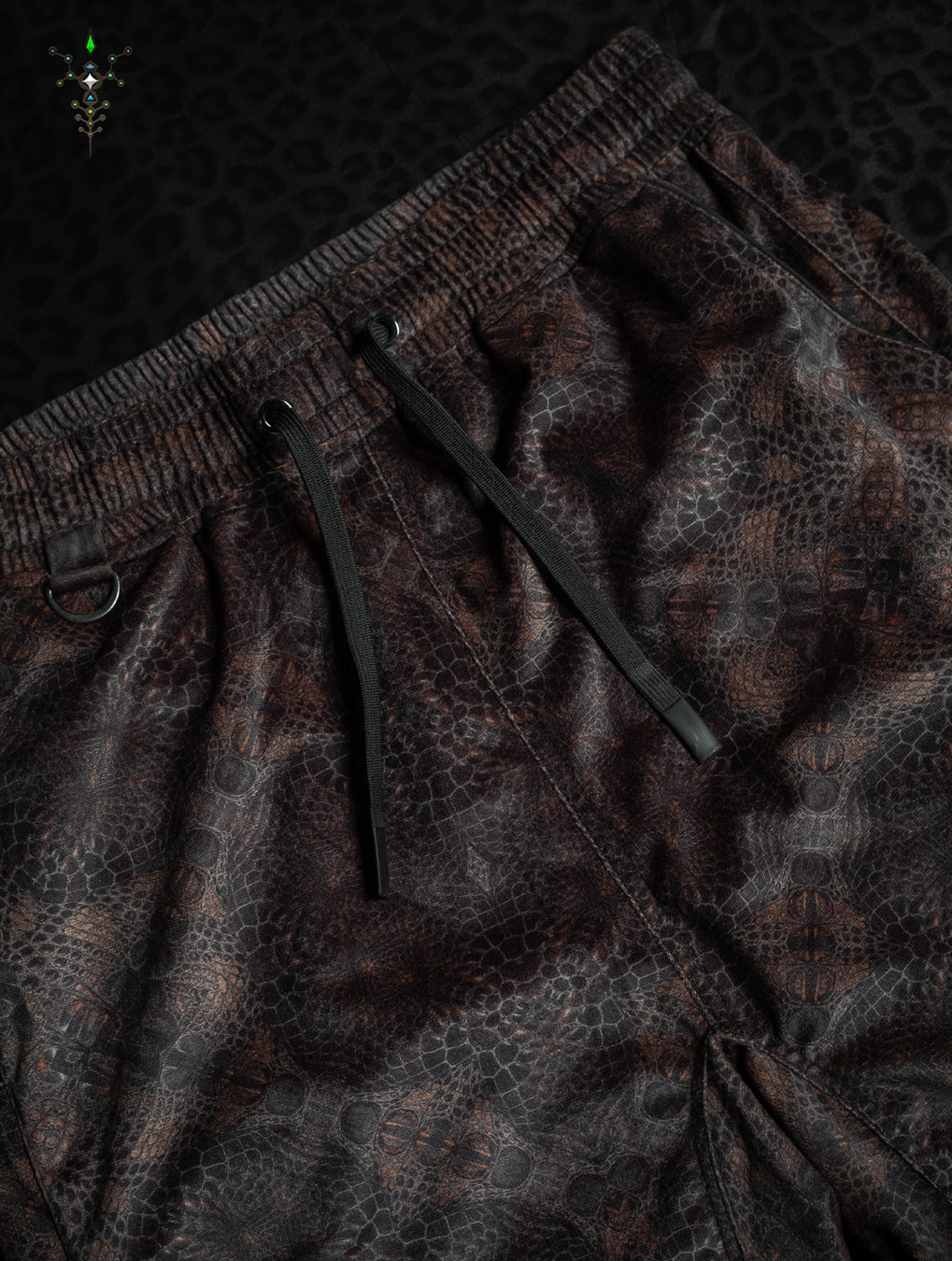 Boxing Shorts Black Mountains / Velvet Fawn - GATOR