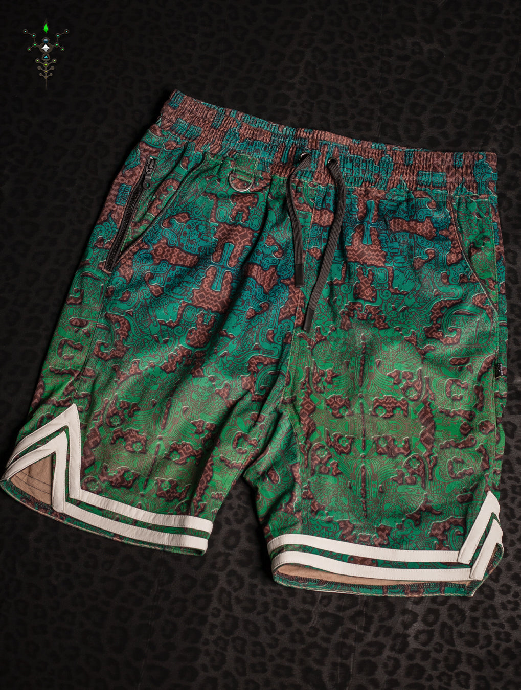 Bossking Shorts White Mountains / Velvet Fawn - JADEMAYANS