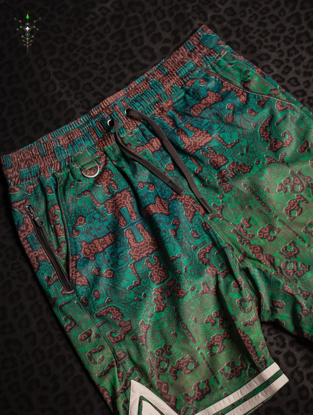 Bossking Shorts White Mountains / Velvet Fawn - JADEMAYANS