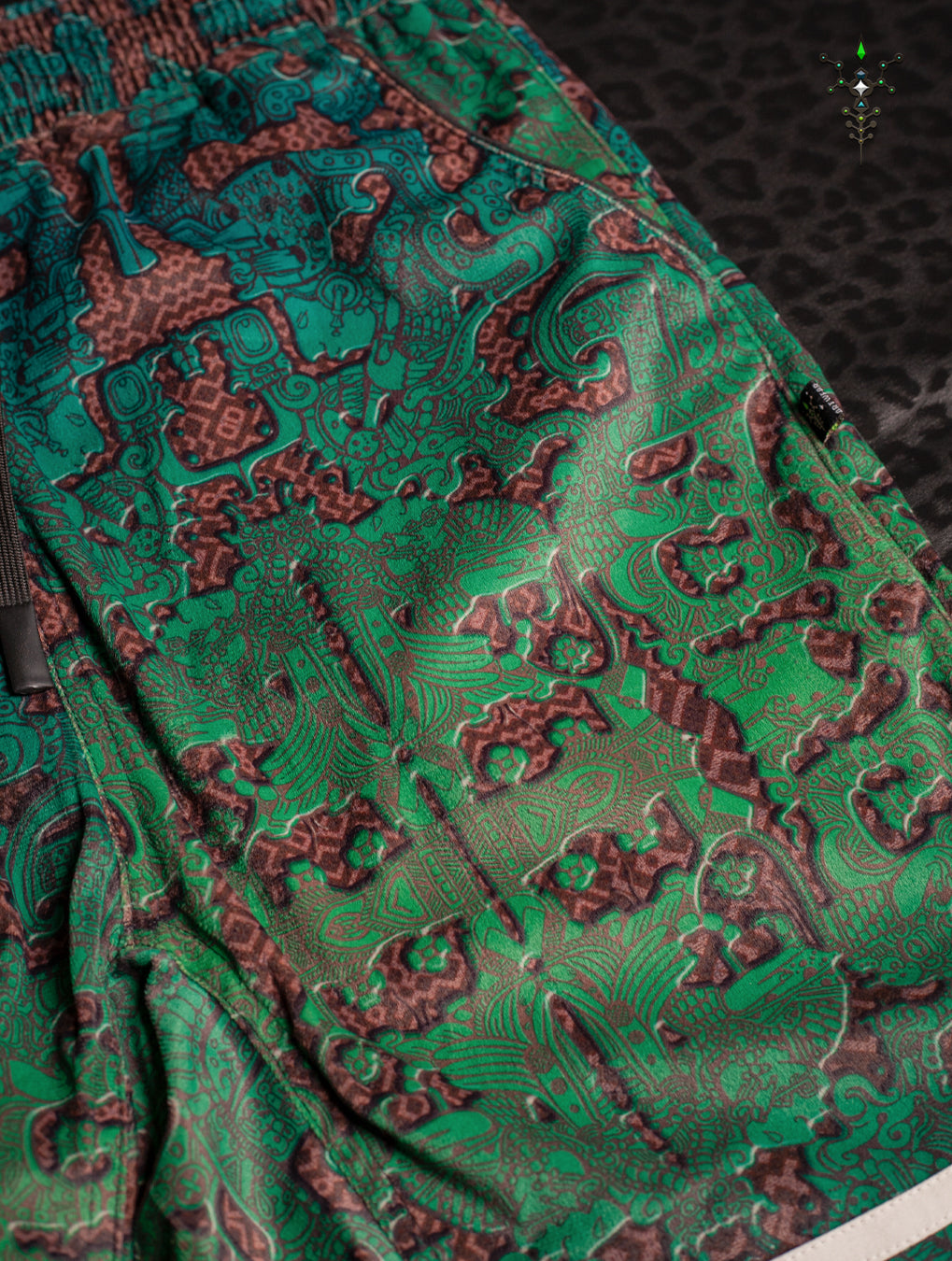 Bossking Shorts White Mountains / Velvet Fawn - JADEMAYANS