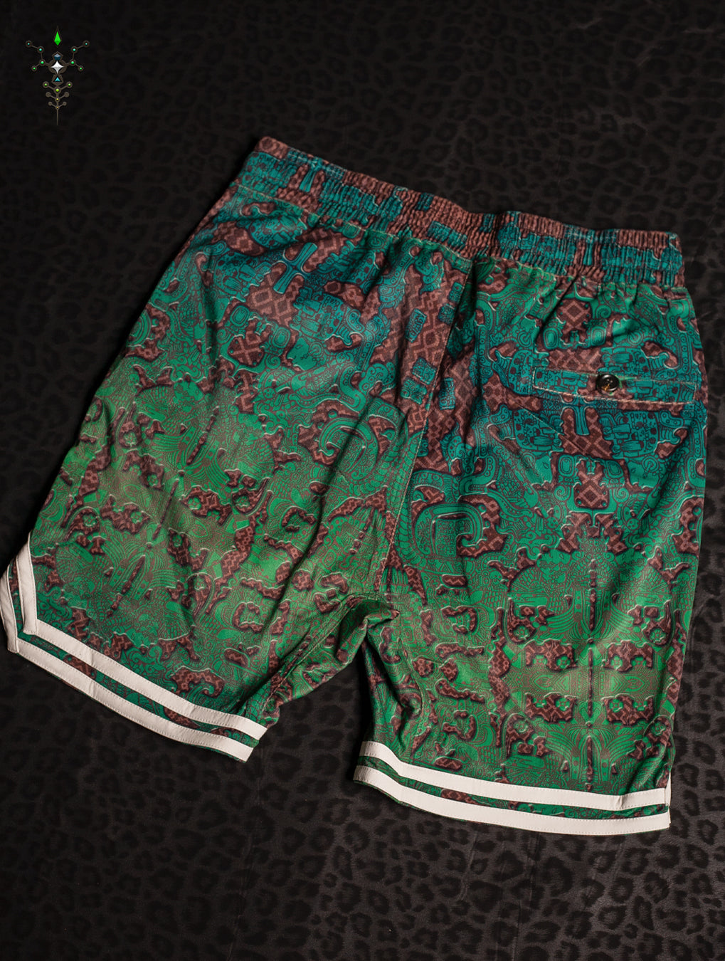 Bossking Shorts White Mountains / Velvet Fawn - JADEMAYANS