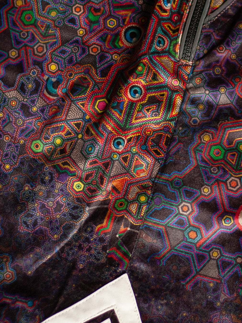 Boxing Short White Mountains Men / Velvet Fawn - ASTROCORAL