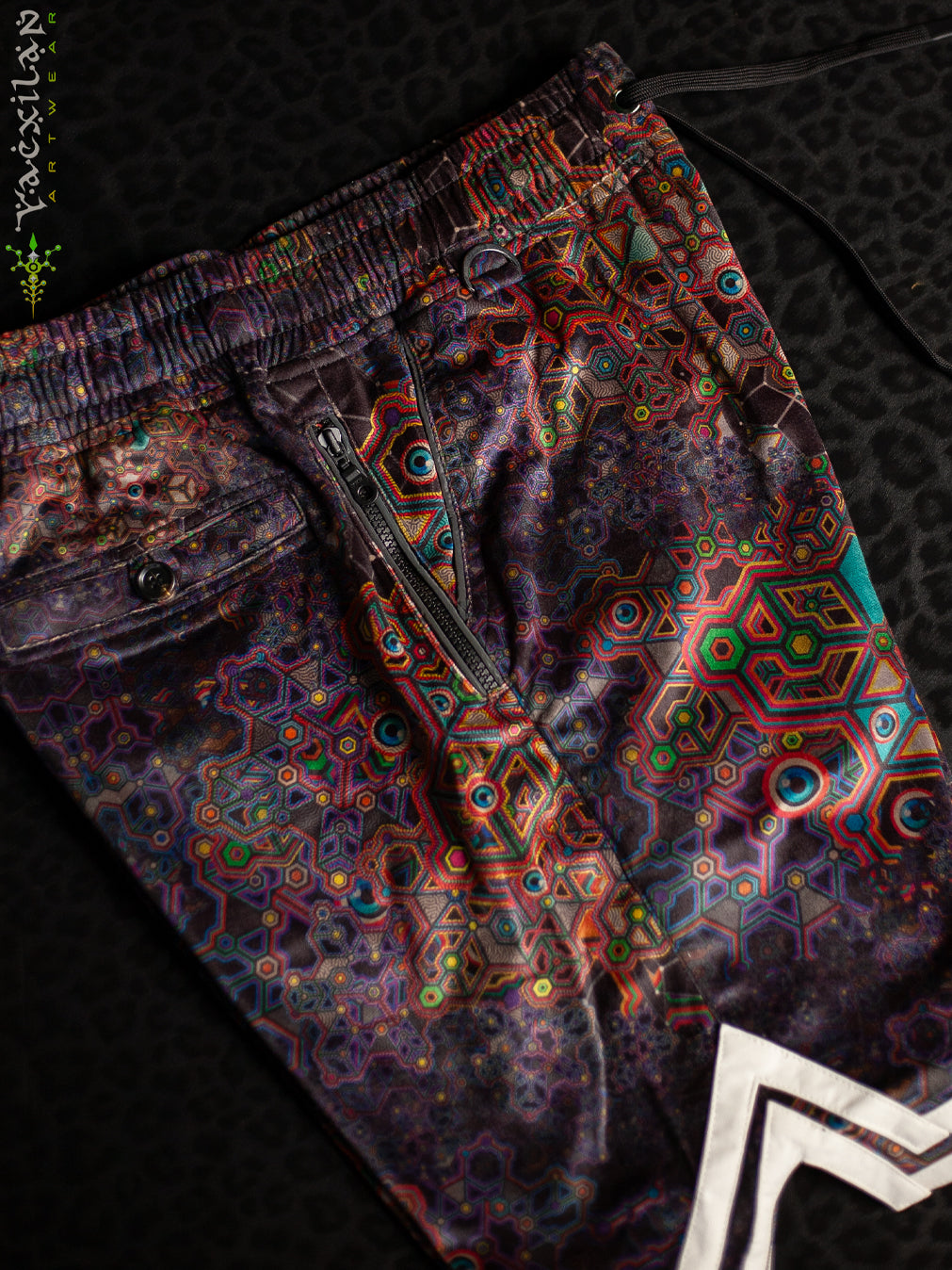 Boxing Short White Mountains Men / Velvet Fawn - ASTROCORAL