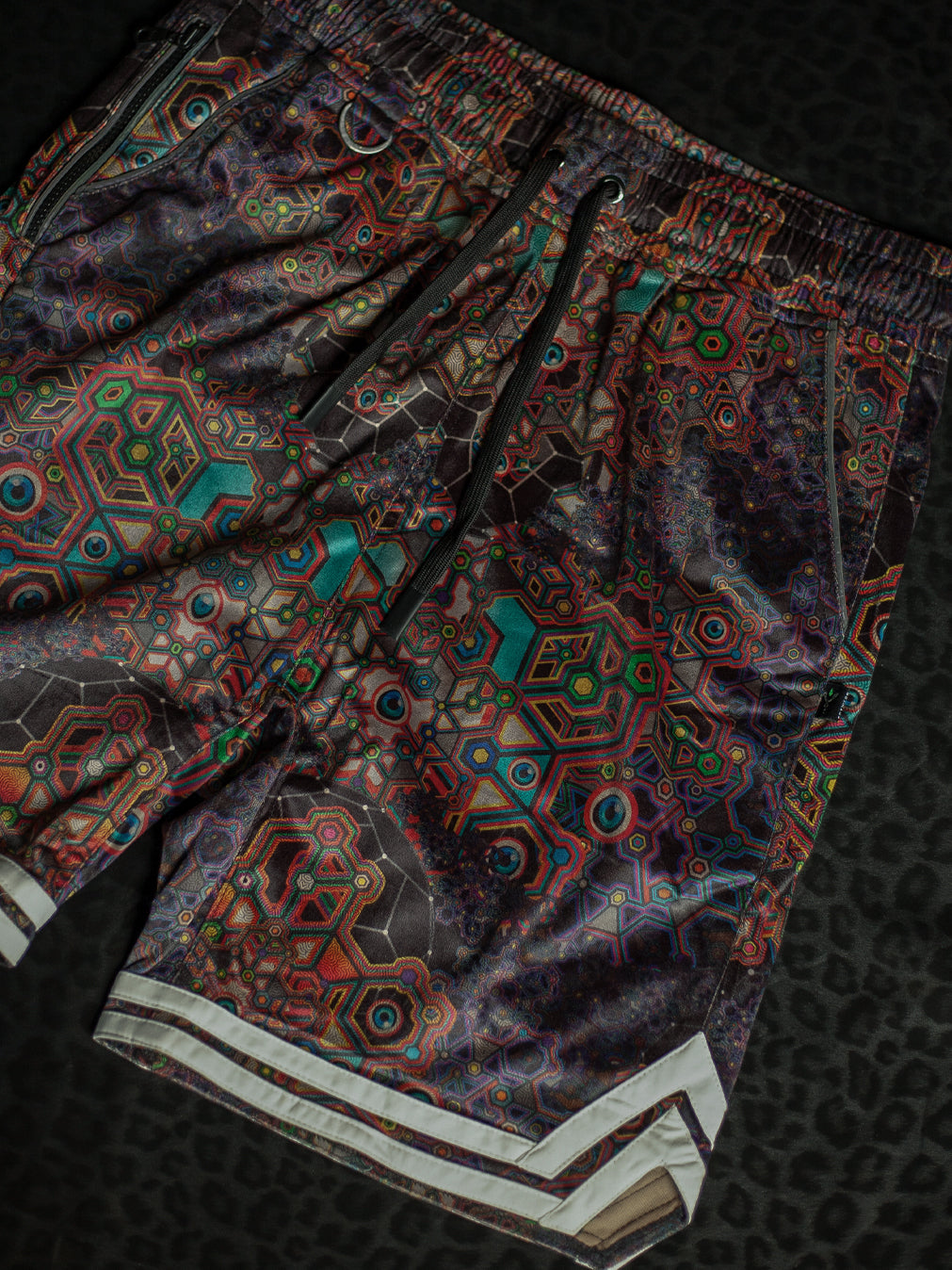 Bossking Shorts White Mountains / Velvet Fawn - ASTROCORAL