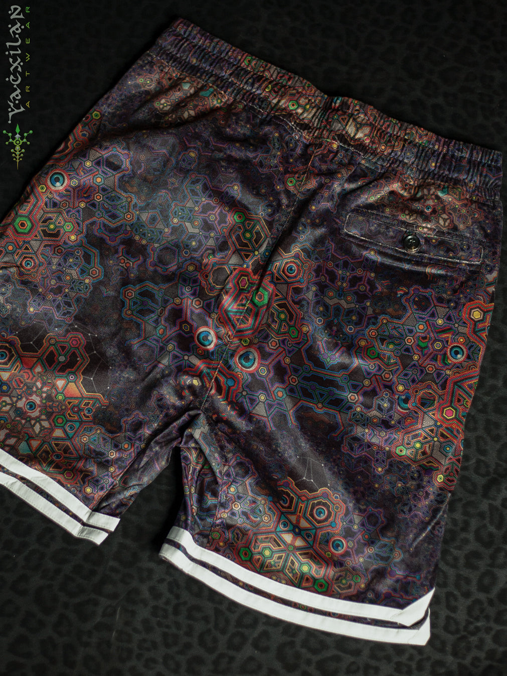 Bossking Shorts White Mountains / Velvet Fawn - ASTROCORAL