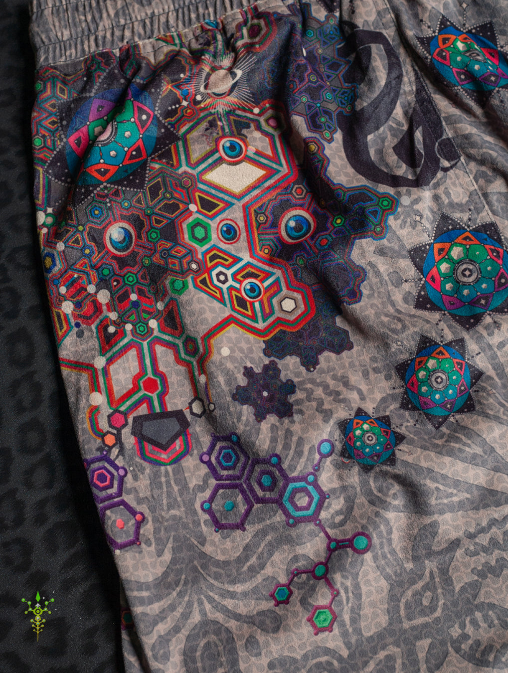 Boxing Shorts White Mountains / Velvet Fawn - VENADO