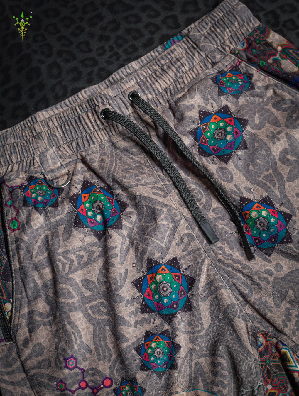Boxing Shorts White Mountains / Velvet Fawn - VENADO